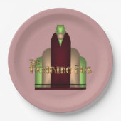 チャールストン紙プレート ペーパープレート (正面)