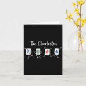 チャールストン麻雀・面白麻雀ダンス カード (黄色い花)