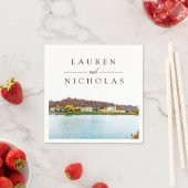 チャールストン（ウェストバージニア州） スタンダードカクテルナプキン (インサイチュ)