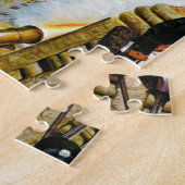 チャールストン、サウスカロライナ1776年6月 ジグソーパズル (側面)