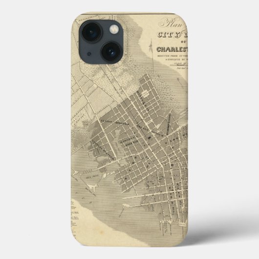 チャールストン、サウスカロライナ Case-Mate iPhoneケース (裏面)