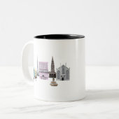 チャールストン・スカイライン ツートーンマグカップ (正面左)