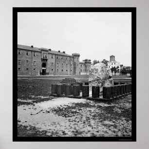 チャールストン、SC 1865年の砦 ポスター