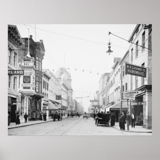 チャールストン、SC、1910年 ポスター (正面)