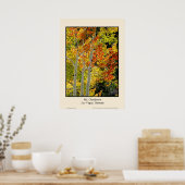 チャールストンNV秋秋カラー《植物》アスペンファインアート ポスター (キッチン)