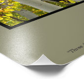 チャールストンNV秋《植物》アスペンツリーズポスター フォトプリント (角)