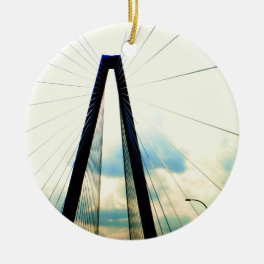 チャールストンSCのオーナメント セラミックオーナメント (正面)