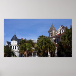 チャールストンSCのキャノンパークを見下ろす ポスター