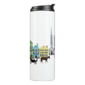 チャールストンSCシティレインボーローサーマルタンブラー タンブラー (回転左)