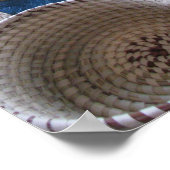 チャールストンSCスイートグラスバスケットプリント ポスター (角)