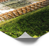 チャールストンSCパイナップルファウンテンウォーターフロントパーク ポスター (角)