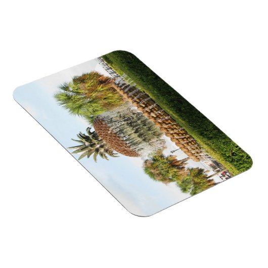 チャールストンSCパイナップルファウンテンウォーターフロントパーク マグネット (右側)