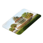 チャールストンSCパイナップルファウンテンウォーターフロントパーク マグネット (左側)