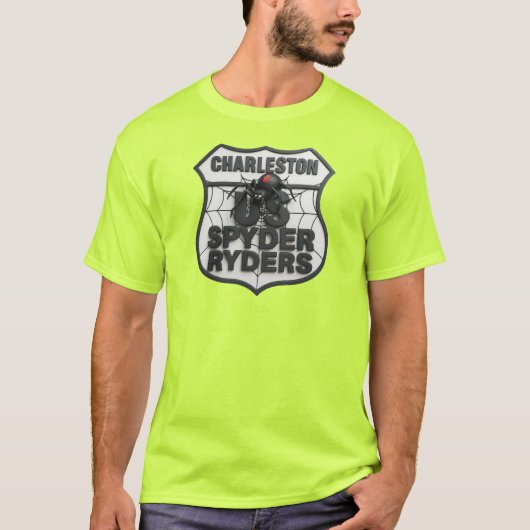 チャールストンSC支部 - 3Dロゴ 2 フロント Tシャツ (正面)