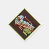 チャールストンSC　グリーティング　コックテイル　ナプキン スタンダードカクテルナプキン (角)