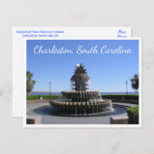 チャールストンSC South Carolina, USA Waterfront Park ポストカード (正面/裏面)