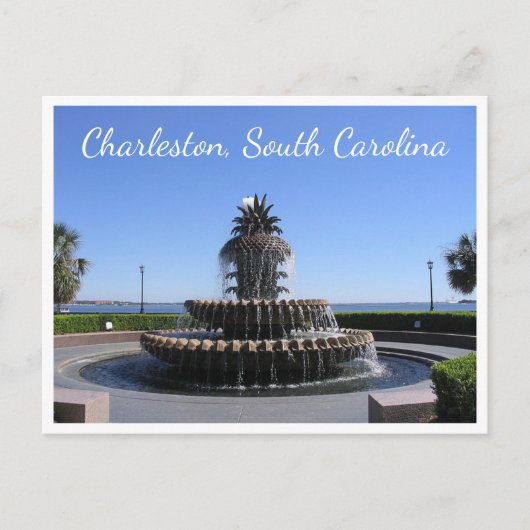 チャールストンSC South Carolina, USA Waterfront Park ポストカード (正面)