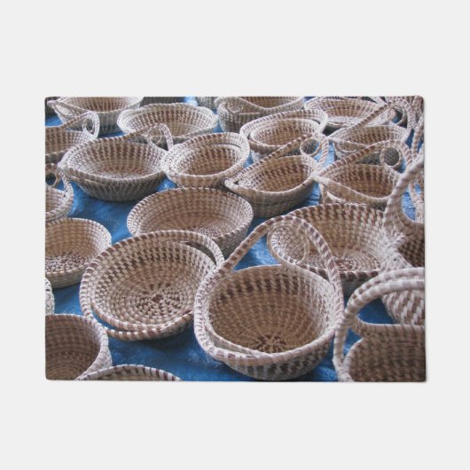 チャールストンSC Sweetgrassのバスケット ドアマット (正面)