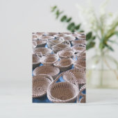 チャールストンSC Sweetgrassバスケットはがき ポストカード (スタンド正面)