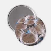 チャールストンSC Sweetgrassバスケット磁石 マグネット (正面/裏面)