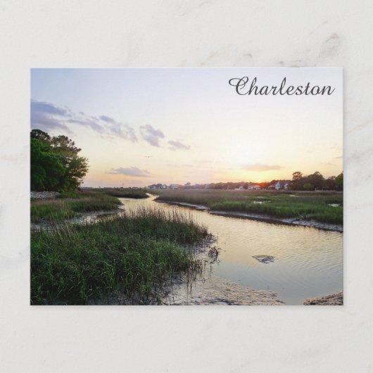 チャールストンSouth Carolina Low Country旅行写真 ポストカード (正面)