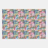 チャールスト名門私立校風のンハウシズ ラッピングペーパーシート (正面2)