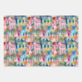 チャールスト名門私立校風のンハウシズ ラッピングペーパーシート (正面)