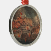 チャールスト素晴らしン1863年の内戦での戦い メタルオーナメント (右)