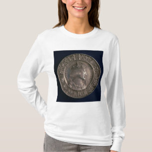 チャールズのポートレートに耐える硬貨V Tシャツ