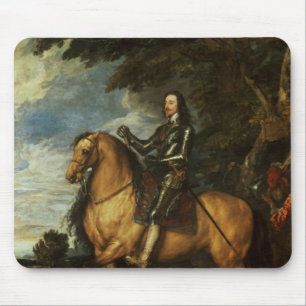 チャールズの乗馬のポートレートI c.1637-38 マウスパッド