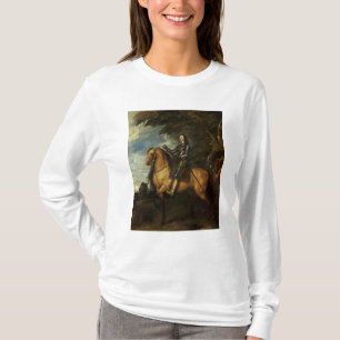 チャールズの乗馬のポートレートI c.1637-38 Tシャツ