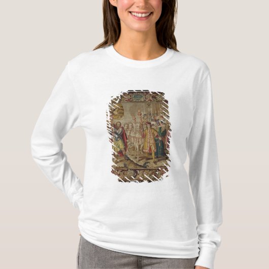 チャールズの勝利V Tシャツ (正面)
