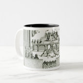 チャールズの即位I ツートーンマグカップ (正面左)