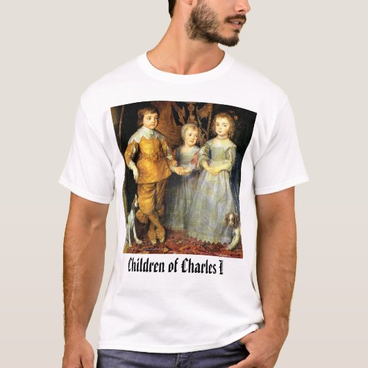 チャールズの子供Iのチャールズの子供I Tシャツ (正面)