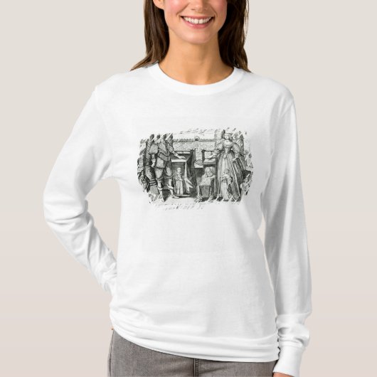 チャールズの家族のポートレートI Tシャツ (正面)