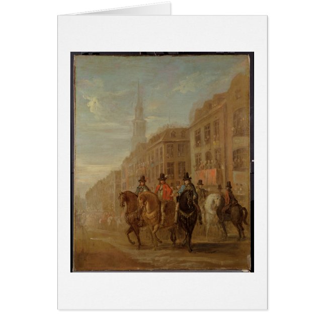 チャールズの復帰の行列CheapsideのII、 (正面)