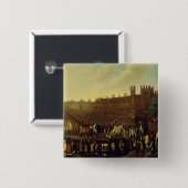 チャールズの復帰ホワイトホールのII 缶バッジ (正面&裏面)