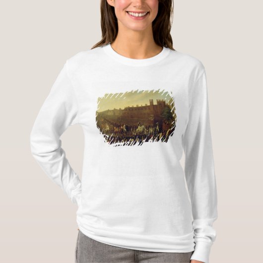 チャールズの復帰ホワイトホールのII Tシャツ (正面)