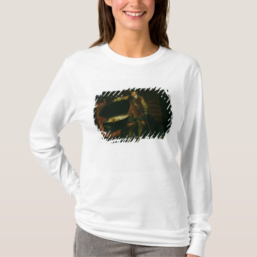 チャールズの棺を持つオリバー・クロムウェルI Tシャツ (正面)