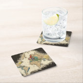 チャールズの死V 1551年 スクエアペーパーコースター (インサイチュ)