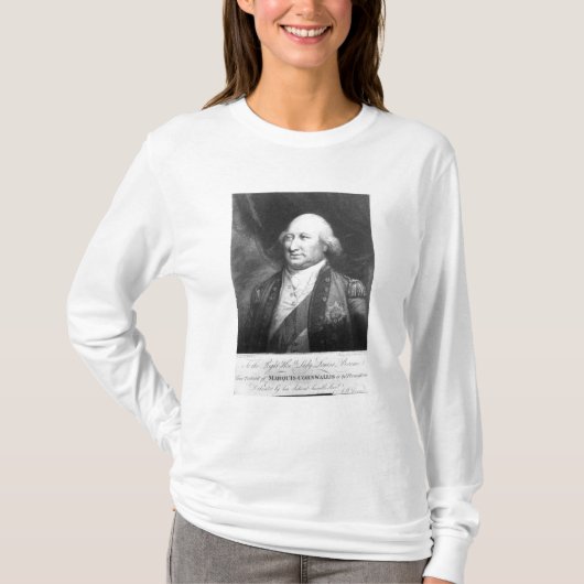 チャールズのCornwallis 1799年の伯爵夫人 Tシャツ (正面)