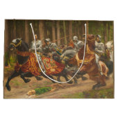 チャールズはっきりしたズ・オン・乗馬 ラージペーパーバッグ (裏面)