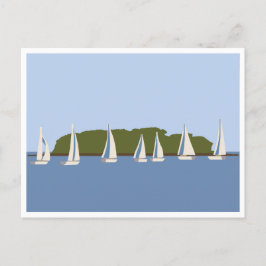 チャールズアイランドミルフォードCTポストカード ポストカード