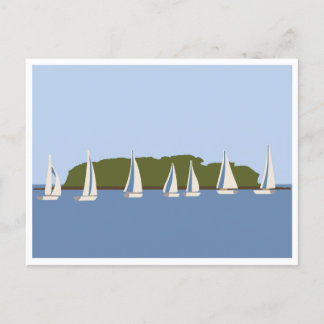 チャールズアイランドミルフォードCTポストカード ポストカード