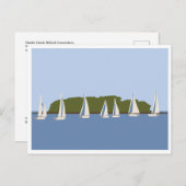 チャールズアイランドミルフォードCTポストカード ポストカード (正面/裏面)