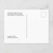 チャールズアイランドミルフォードCTポストカード ポストカード (裏面)