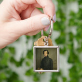 チャールズアレキシスアンリーClerel de Tocqueville 1850年 キーホルダー (手)