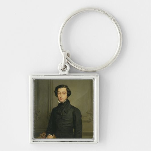 チャールズアレキシスアンリーClerel de Tocqueville 1850年 キーホルダー (正面)