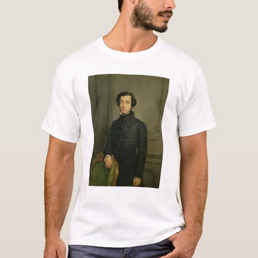 チャールズアレキシスアンリーClerel de Tocqueville 1850年 Tシャツ (正面)