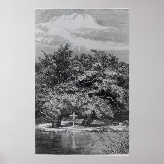 チャールズウォータートンズ墓 ポスター (正面)